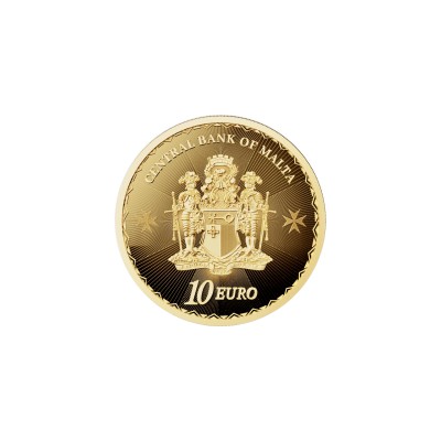 MALTE 10 Euro Or 1/10 Once Croix de Malte 2025 ⏰