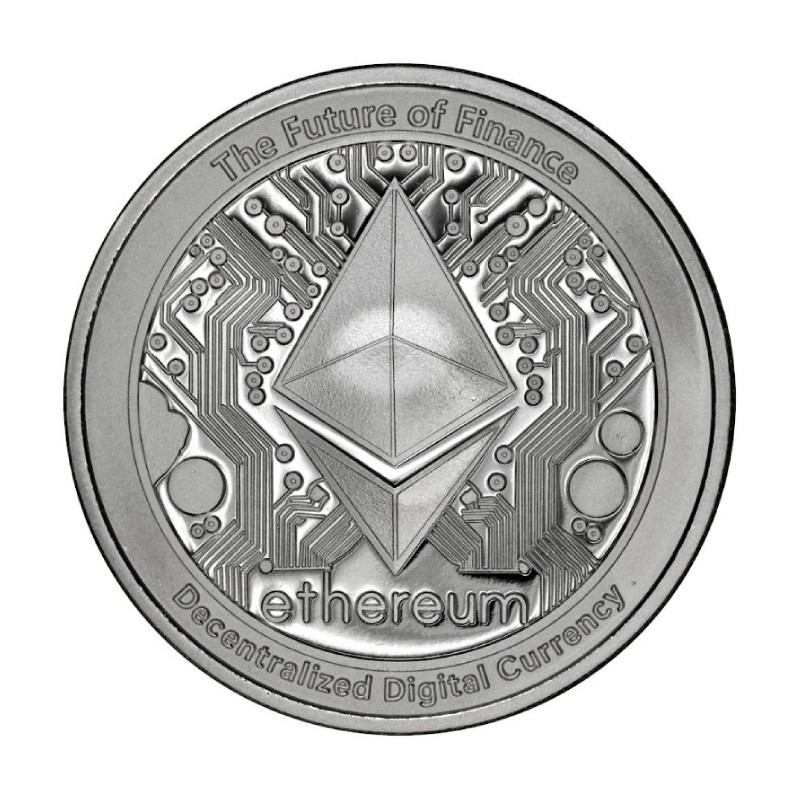 NIUE 2 Dollars Argent 1 Once Ethereum 2025 ⏰
