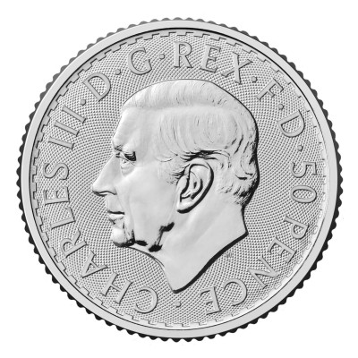GRANDE BRETAGNE 50 Pence Argent 1/4 Once Britannia 2026
