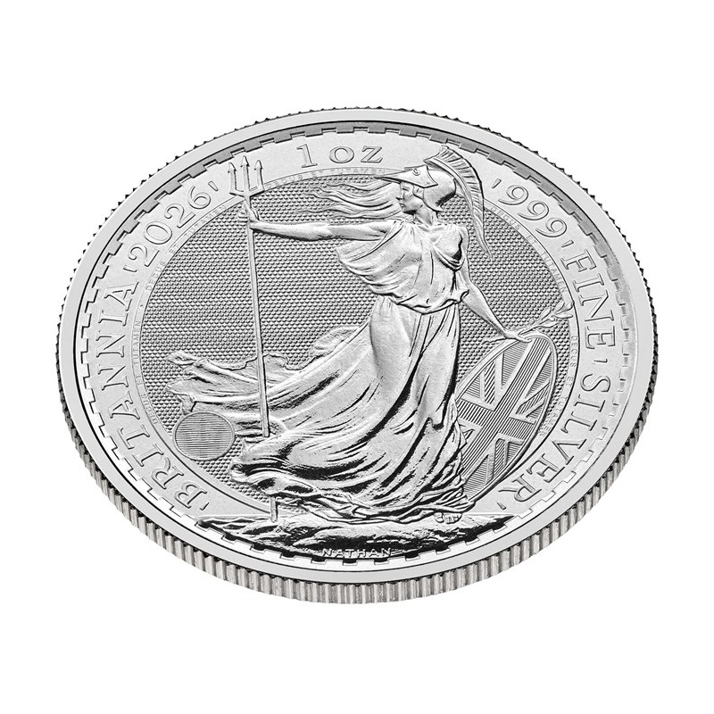 GRANDE BRETAGNE 2 Livres Argent 1 Once Britannia 2026
