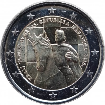 CROATIE 2 Euro Couronnement...