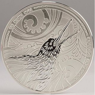 NOUVELLE ZELANDE 1 Dollar Argent 1 Once Kiwi Spécimen 2026 ⏰