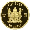 FIDJI 50 Cents Or 1/10 Once Chats 2025 ⏰