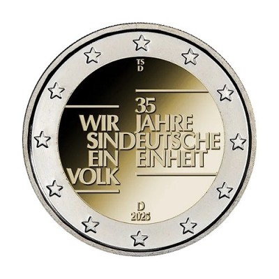 ALLEMAGNE 2 Euro 35 Ans...