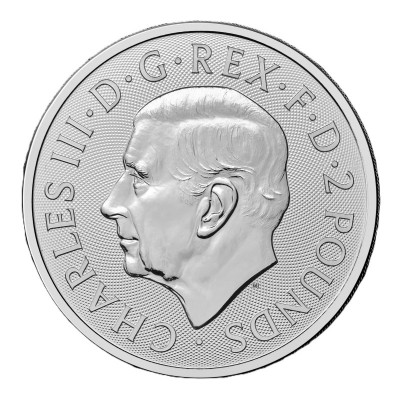 GRANDE BRETAGNE 2 Livres Argent 1 Once Comte Dracula 2025