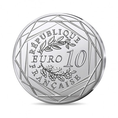 FRANCE 10 Euro Argent L'Odyssée Spatiale avec Thomas Pesquet Jupiter 2025