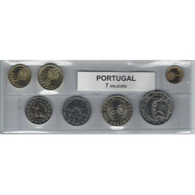 Portugal série de 7 pièces...