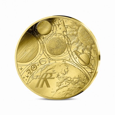 FRANCE 20 Euro Or 1/10 Once L'Odyssée Spatiale avec Thomas Pesquet 2025