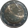 SLOVENIE 2 Euro 10 Ans de l'€uro 2017 UNC
