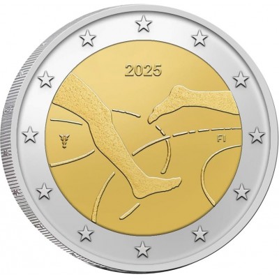FINLANDE 2 Euro 100 Ans de...