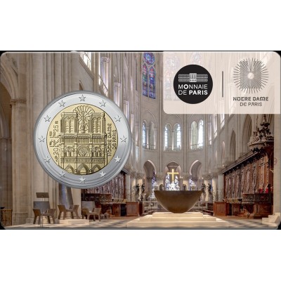 FRANCE 2 Euro BU Notre-Dame...