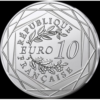 FRANCE 10 Euro Argent Notre-Dame de Paris 2025 ⏰