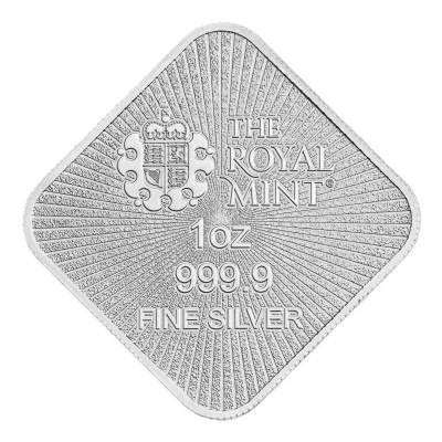 GRANDE BRETAGNE Lingot Argent 1 Once Britannia et Liberty 2025 ⏰