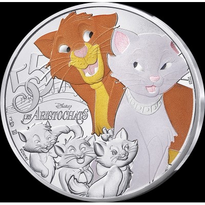 FRANCE 10 Euro Argent Classiques Disney les Aristochats 2025