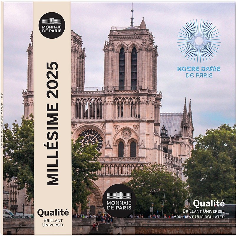 FRANCE Miniset BU Notre Damme de Paris 2025