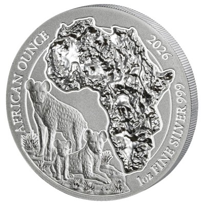 RWANDA 50 RWF Argent...