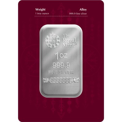 Lingot Royal Mint / Germania Mint Argent 1 Once Dieux nordiques - Loki ⏰