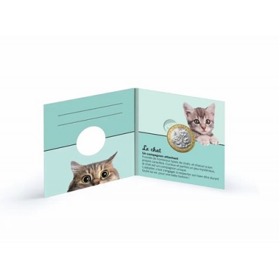 FRANCE 180 ans de la SPA 5 Euro Chat 2025