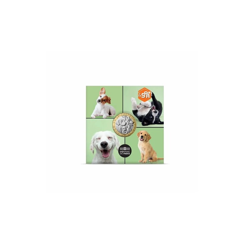 FRANCE 180 ans de la SPA 5 Euro Chien 2025