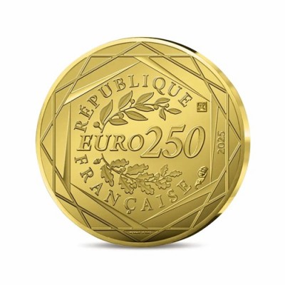 FRANCE 180 ans de la SPA 250 Euro Or 2025 ⏰