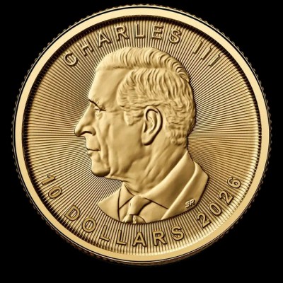 CANADA 10 Dollars Or 1/4 Once Maple Leaf 2026 ⏰
