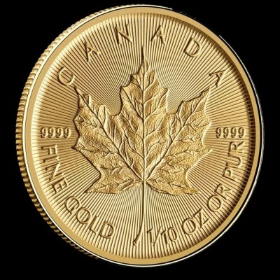 CANADA 5 Dollars Or 1/10...