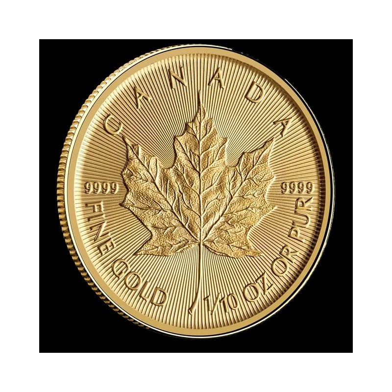 CANADA 5 Dollars Or 1/10 Once Maple Leaf 2026 ⏰