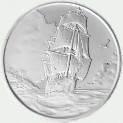 ILE DE L'ASCENSION 1 Dollar...