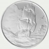 ILE DE L'ASCENSION 1 Dollar Argent 1 Dollar Voilier 2025