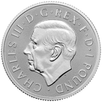 GRANDE BRETAGNE 1 Pound Argent 1/2 Once Lion et Aigle 2026 ⏰