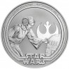 NIUE 2 Dollars Argent 1 Once Princesse Leia 2025 ⏰