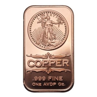 Lingot Cuivre 1 Once...