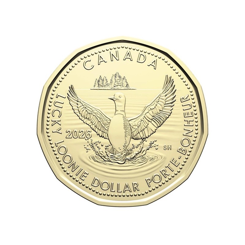 CANADA 1 Dollar Porte-Bonheur 2026