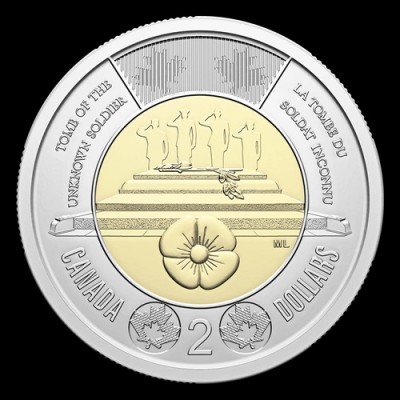 CANADA 2 Dollars Hommage au...