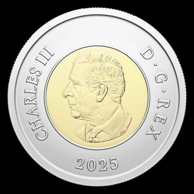CANADA 2 Dollars Couleur Hommage au Soldat Inconnu 2025