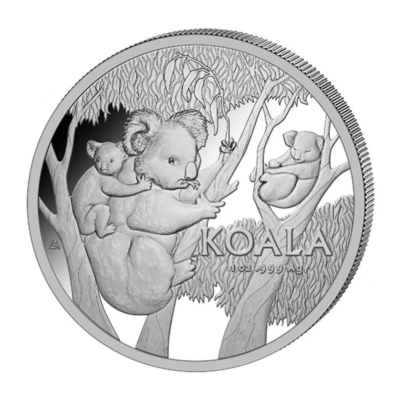 RAM AUSTRALIE 1 Dollar Argent 1 Once Koala 2026 ⏰
