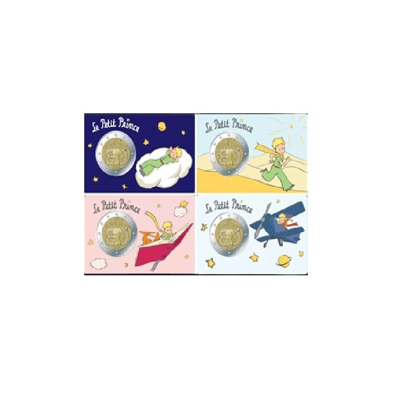 FRANCE 4 x 2 Euro Blister le Petit Prince 2026