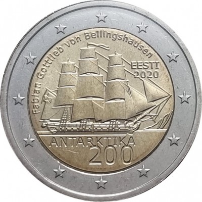 ESTONIE 2 Euro 200 ans...