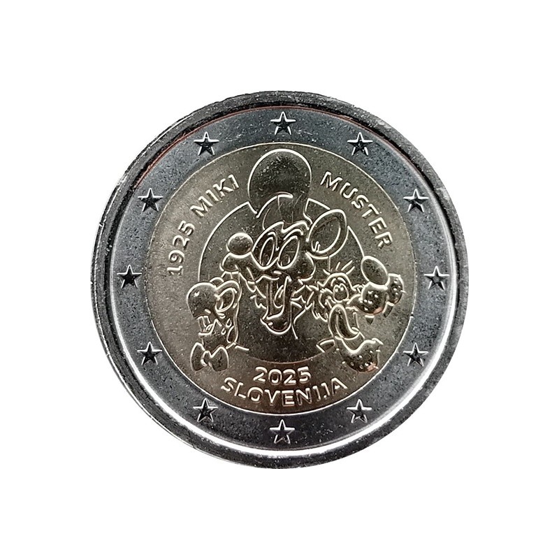 SLOVENIE 2 Euro Miki Muster 2025