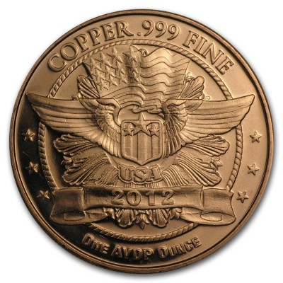 Médaille Cuivre 1 Once Panda