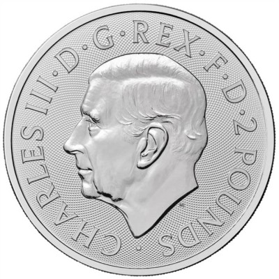 GRANDE BRETAGNE 2 Pounds 1 Once Argent Loch Ness 2026