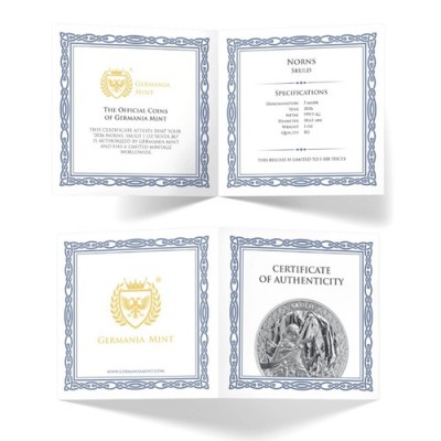 GERMANIA 5 Mark Argent 1 Once Yggdrasil Norns Skuld 2026