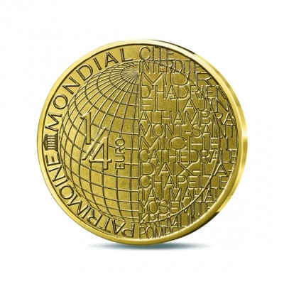 FRANCE 1/4 euro Commémorative Grottes de Longmen 2026 ⏰