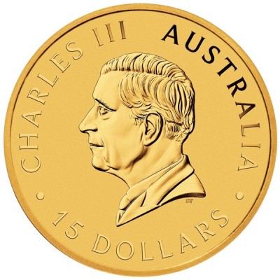 AUSTRALIE 15 Dollars Or 1/10 Once Kookaburra 2026