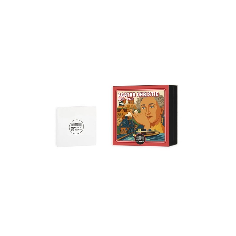 FRANCE 3 x 10 + 1 x 20 Euro Argent BE Agatha Christie 2026 ⏰