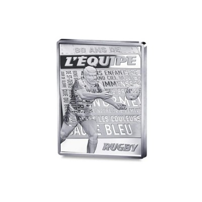 FRANCE 4 x 10 Euro Argent BE 80 Ans de l'Equipe 2026 ⏰