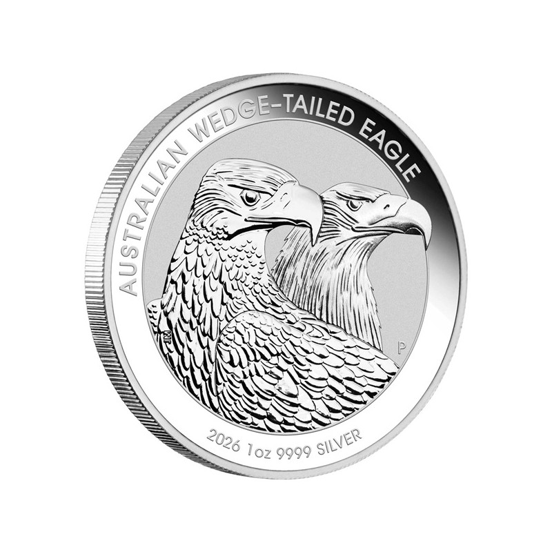 AUSTRALIE 1 Dollar Argent 1 Once Wedge 2026 ⏰