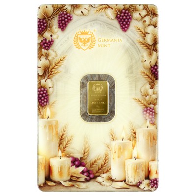 Germania Mint Lingotin Or 1...