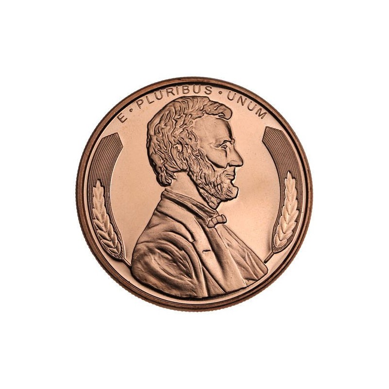 Médaille Cuivre 1 Once Lincoln Penny
