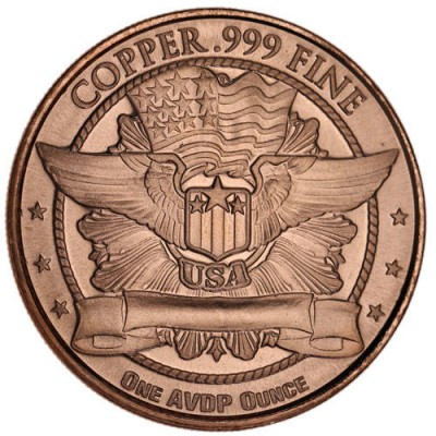 Médaille Cuivre 1 Once Lincoln Penny